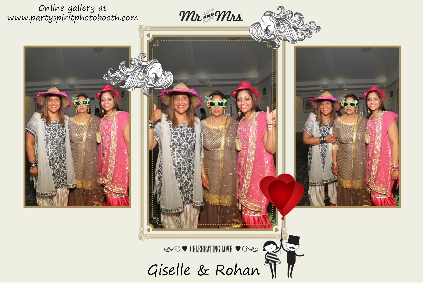 Giselle and Rohan's Wedding | View more photos from the event at gallery.partyspiritphotobooth.com/u/PartySpiritPhotoBooth/Giselle-and-Rohans-Wedding